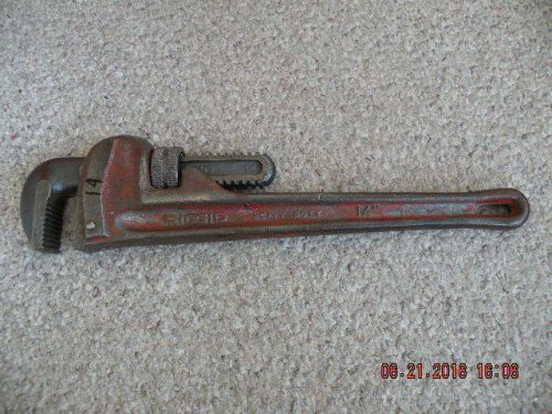 PIPE WRENCH &#034;RIDGID&#034; 14&#034;