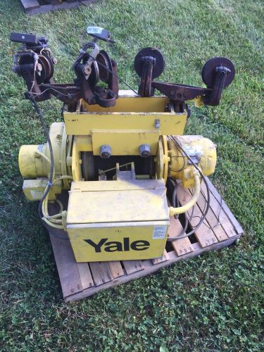 **REDUCED**Yale BEW1-32L G22/7.3S2 1 TON Cable Hoist