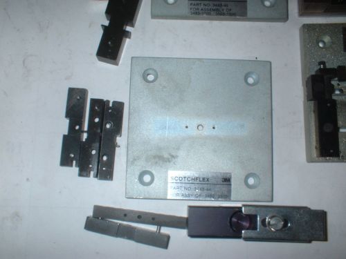 LOT OF MIXED SCOTCHFLEX 3443 LOCATOR PLATE CARD EDGE CONNECTOR ASSEMBLEY BOX#10S