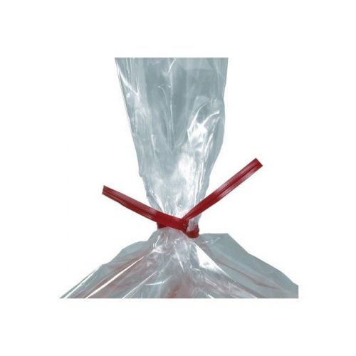 &#034;Plastic Twist Ties, 6&#034;&#034;x5/32&#034;&#034;, Red, 2000/Each&#034;