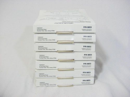 Lot of 7 Faraday 8853 Smoke Detector Base New In Box