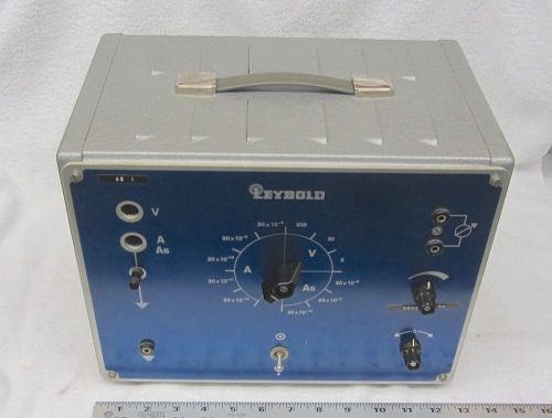 Vintage LEYBOLD 53201A Measuring AMPLIFIER Instrumentation Meter Made in Germany