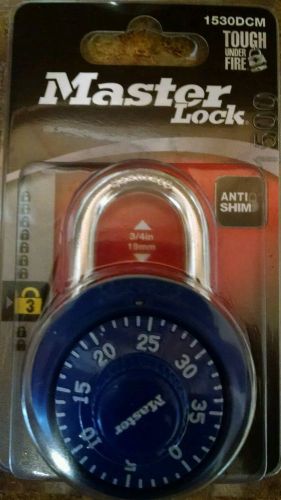 Master 1530DCM  Combination Padlock anti-shim LOW PRICE