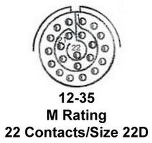 Ms27497t12f-35s connector for sale