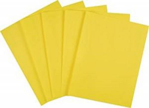 Staples Brights 24 lb. Colored Paper, 8 1/2 X 11 in., Yellow, 500/Ream - Opened
