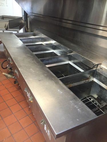 Commercial deep fryer