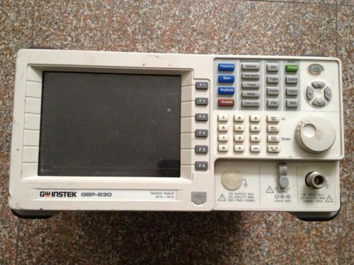 Instek GSP-830 Spectrum Analyzer 9KHz-3 GHz