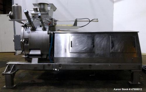 Used- Stephan High Speed Mixer, Model TK 600, 304 Stainless Steel. Drum capacity