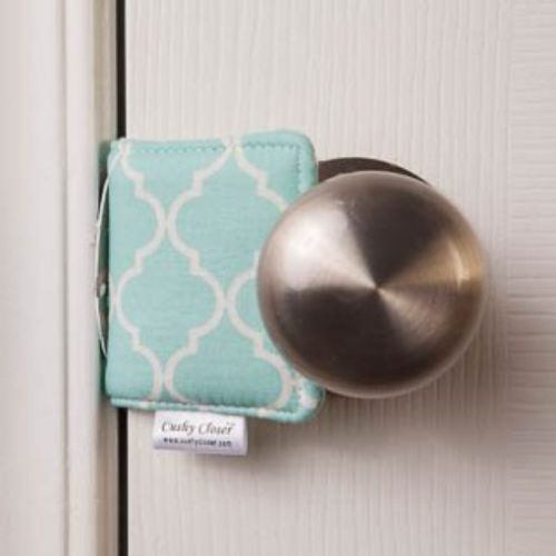 The Original Cushy Closer Door Cushion Charlotte Blue