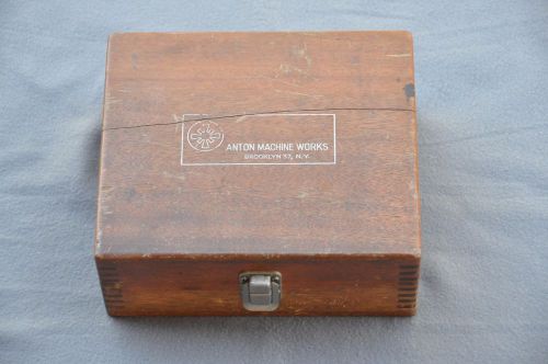 Anton machine works precision magnetic adjustable v-block for sale