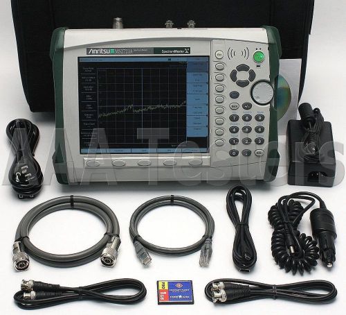 Anritsu MS2721A HandHeld Spectrum Master Analyzer MS2721