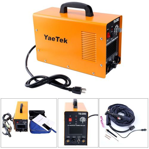 200AMP DC Inverter TIG MMA Welding Machine Welder Stainless /Carbon Steel 220V-N