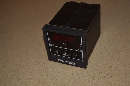 ^^ CHROMALOX MODEL 3111-20151 0-400° F PROCESS MONITOR / ALARM