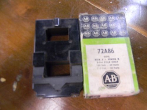 Allen Bradley 72A86 Coil Size 2 - Series K  120 Volt - 60Hz    110 Volt - 50 Hz