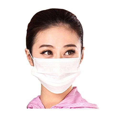 Upstore 3 Layer Non-woven Fabric Disposable Surgical Dust Filter Ear Loop Mouth