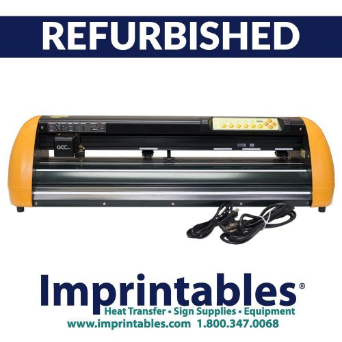 Refurbished gcc expert 24 vinyl cutter for sale