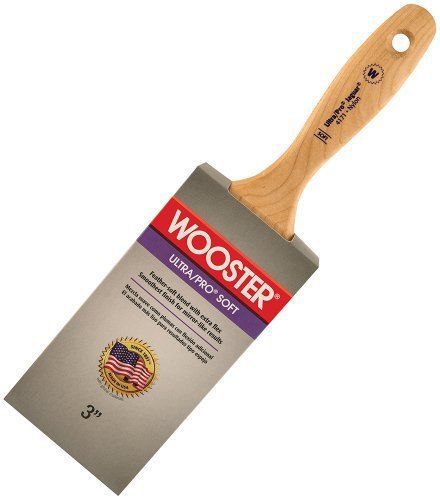 Wooster brush 4171-3 ultra/pro soft jaguar wall paintbrush, 3-inch for sale