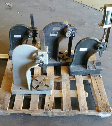 Arbor press, 2 and 3 Ton (set of 4)