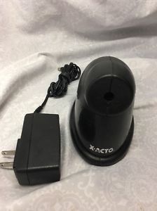 XACTO Electric Pencil Sharpener Black Plastic Model W19505 XACTO Electric Pencil