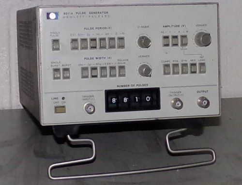 HEWLETT PACKARD PULSE GENERATOR MODEL 8011 A