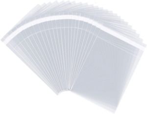 Clear Resealable Cellophane Cello Bags Self Seal A1 4” X 6 Envelopes 1000 Pack