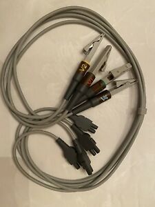 Brand New GE Marquette MAC 5500 EKG/ECG Spare Leads V1, V2, V3, V4 26” W/ Clips