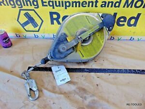 Dynevac Self Retracting Lanyard Safety Lifeline Portable Winch, 95 ft 95&#039;