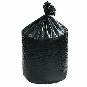 Big-City Can Liners 30&#034; X 36&#034; Black Pack of 250 LBF3036X2B