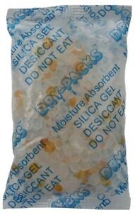 Lot of 20x Dry-Packs 5gm Indicating Silica Gel Packet