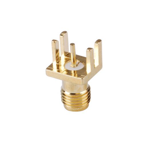 15PCS SMA End Launch Jack Female PCB Mount wide flange .062&#034; (1.57mm) Connector