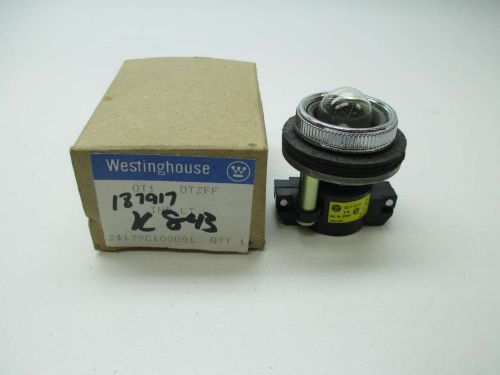 New westinghouse 0t1 otsff indicator 125v-ac 6w pilot light d390297 for sale