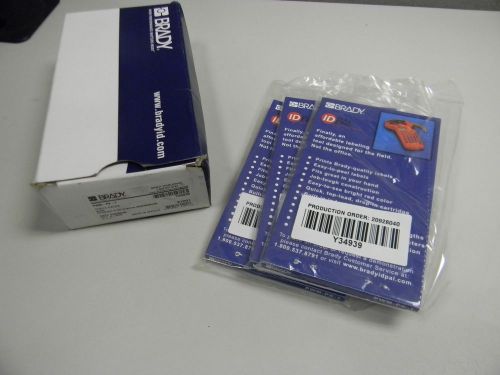 BOX OF 3 PACKS BRADY PWM-PK-1 PORTA-PACK WIRE MARKERS