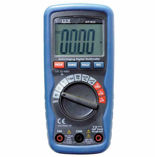 Brand cem dt-922 automatic range digital pocket multimeter 4000 digital display for sale