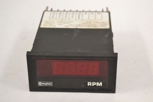 CROMPTON 262-DGVU-KAUZ-PQ-61 DIGITAL MODULE METER 120V-AC 4-20MA B291043