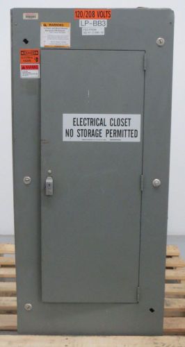 GENERAL ELECTRIC GE DNCBDNL BREAKER 200A AMP 120/208V DISTRIBUTION PANEL B301278