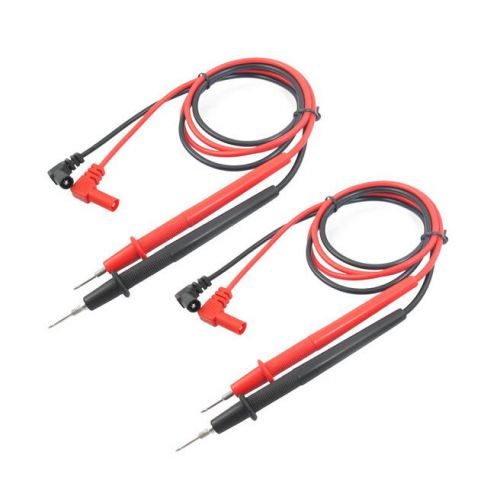 2 pair 4mm banana plug 31.9&#034; long multimeters meter probe test lead for sale