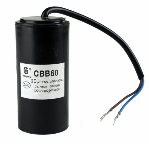 SDT Motor Round Running Capacitor CBB60 90UF 250v 50/60hz Fits SDT-WRA40