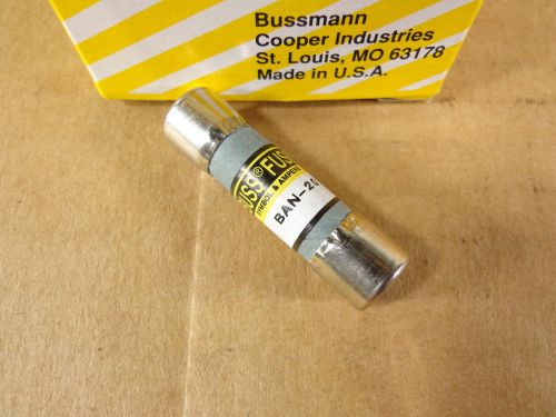 ( 1 ) fuse ban-20 a amp buss cooper bussmann for sale