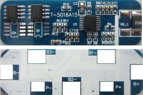 Max.4a protect board for 3 packs 10.8v -12.6v 18650 li-ion lithium battery for sale