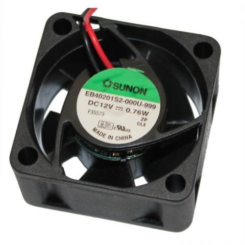 Ventilator / fan 12v 0,76w 40x40x20mm 13m?/h 21dba ; sunon eb40201s2-999 for sale