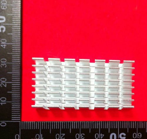 5X New Heat sink 50x25x10mm Silver slot NEW Arrival Heatsink PCB  AK