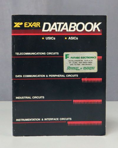 Exar databook, usics, asics for sale