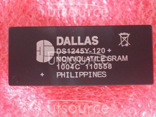 5PCS DS1245Y-120+ Manu:DALLAS  Encapsulation:DIP,