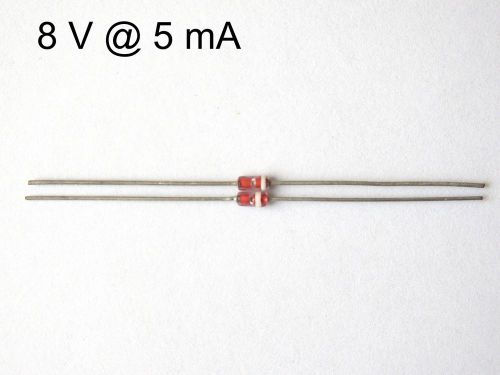 8 v @ 5 ma ex-ussr zener diode nos qty=24 for sale