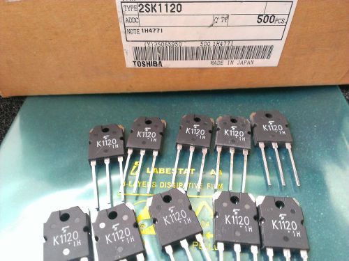 [10 pcs] 2SK1120 genuine Toshiba 1000V 8A 150W N-chn MOS FET Transistor  K1120