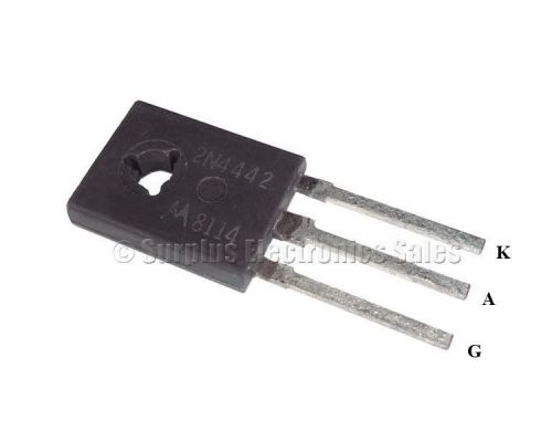 3X 2N4442 Silicon Controlled Rectifier, Thyristor 200V 8A Motorola