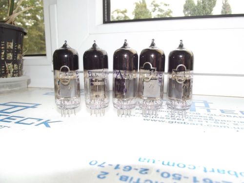 TESTED! 5 X 6E6P-E Audiophile tetrodes tubes. 1979. NEW. LOT OF 5