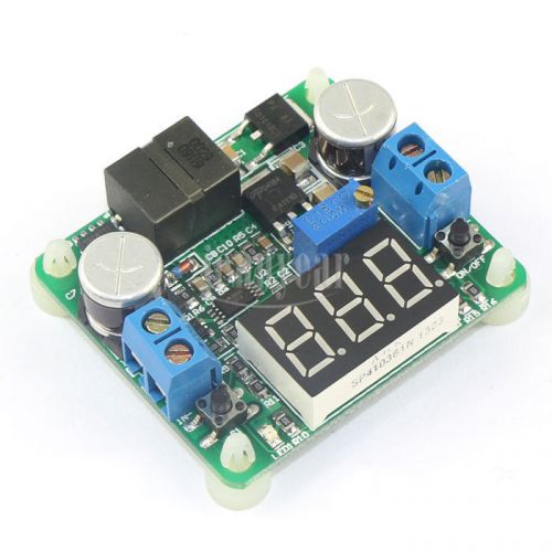 Blue 5-25v to 0.5-25v dc boost-buck converter 2a step up down voltage regulator for sale