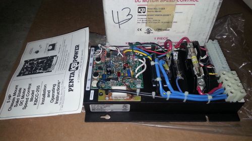 NIB KBCC-255 DC Drive from KB Electronics 5 HP 230 VAC