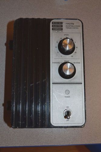 BODINE DC MOTOR SPEED / TORQUE CONTROLLER  MODEL 838 TYPE FPM